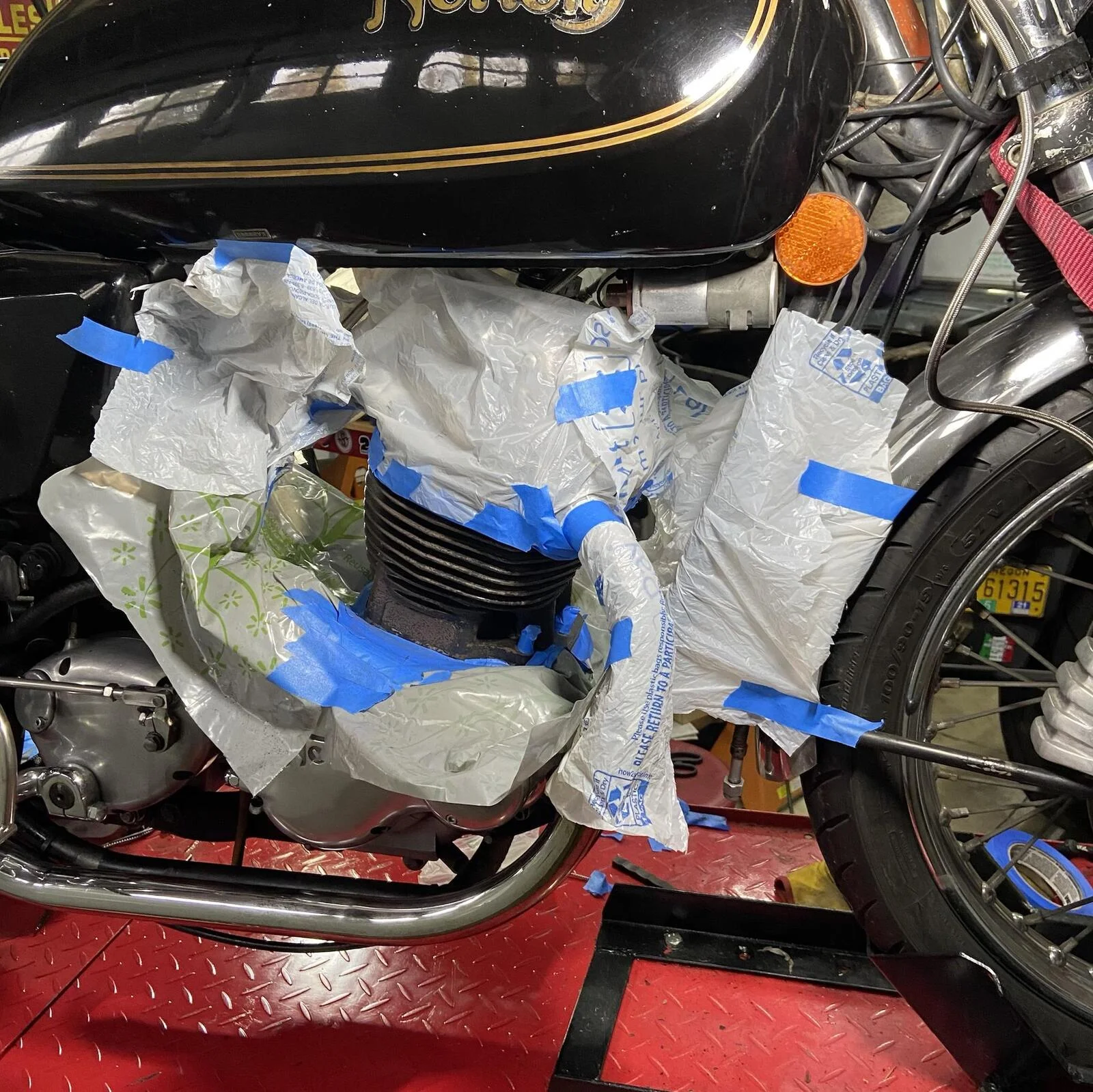 Painting Barrel In Situ