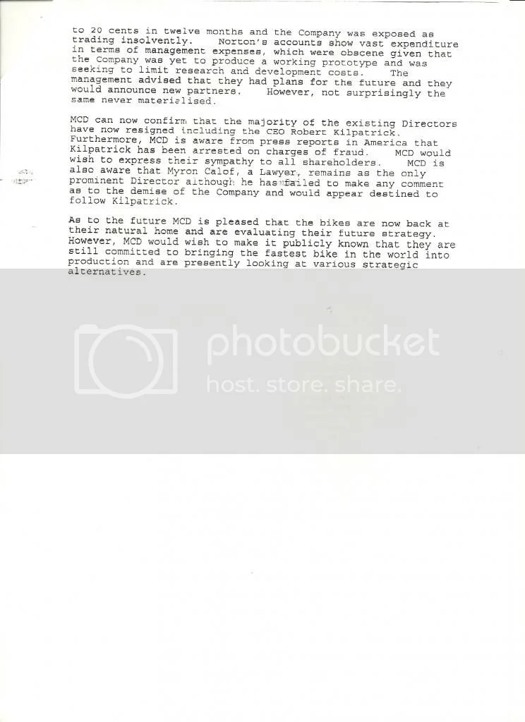 Nemesis, Al Melling and Norton