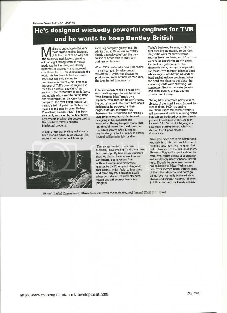 Nemesis, Al Melling and Norton