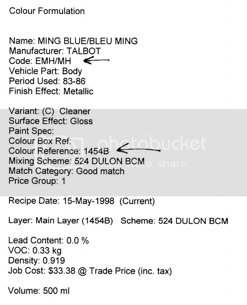 Headache Blue JPN Color