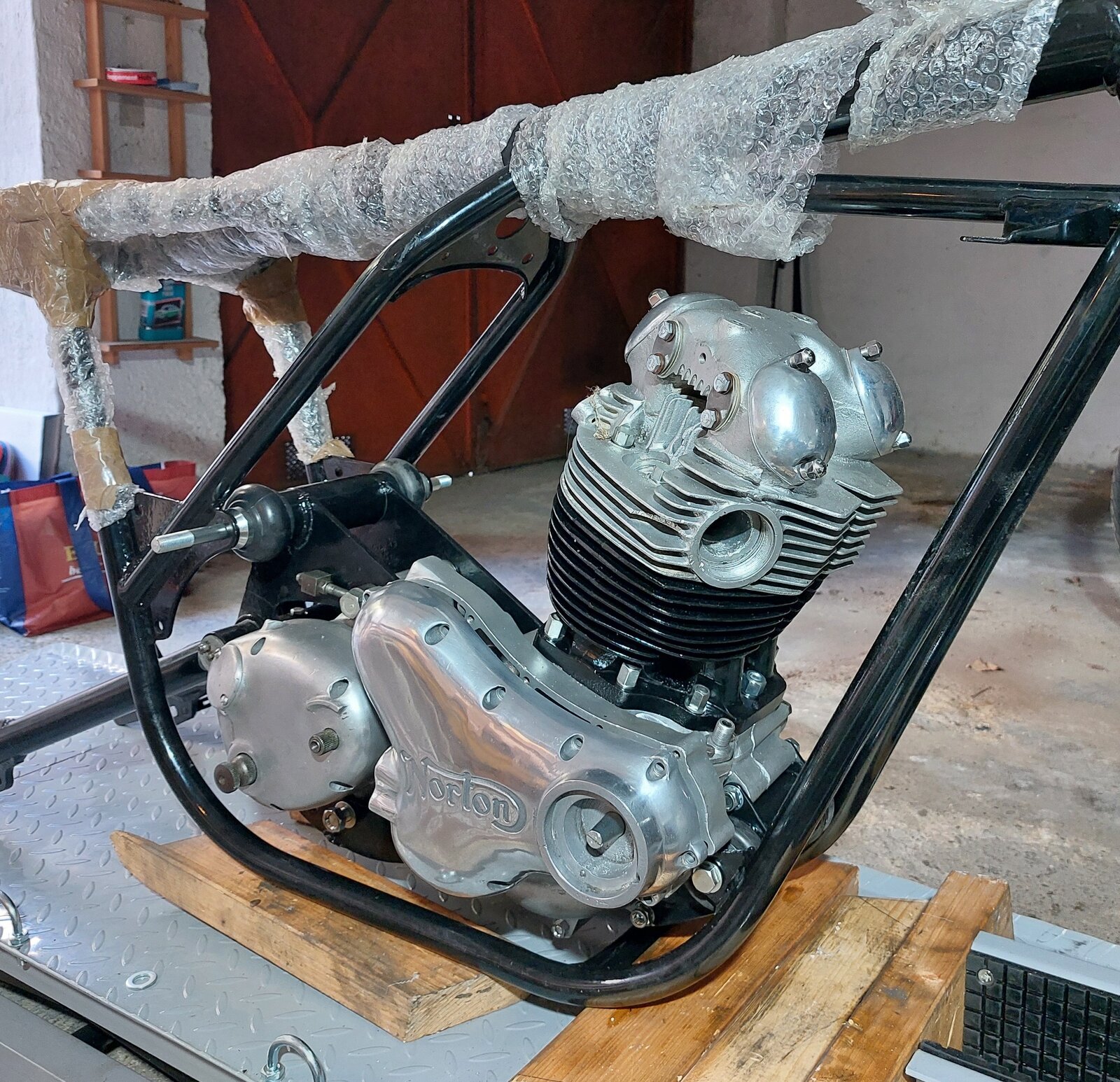 New project, but missing VIN plate