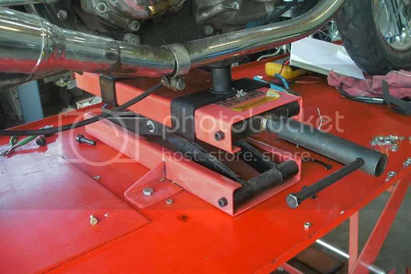 Harbor Freight Lift setup