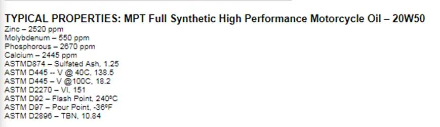 Follower scar oil tests (2018)