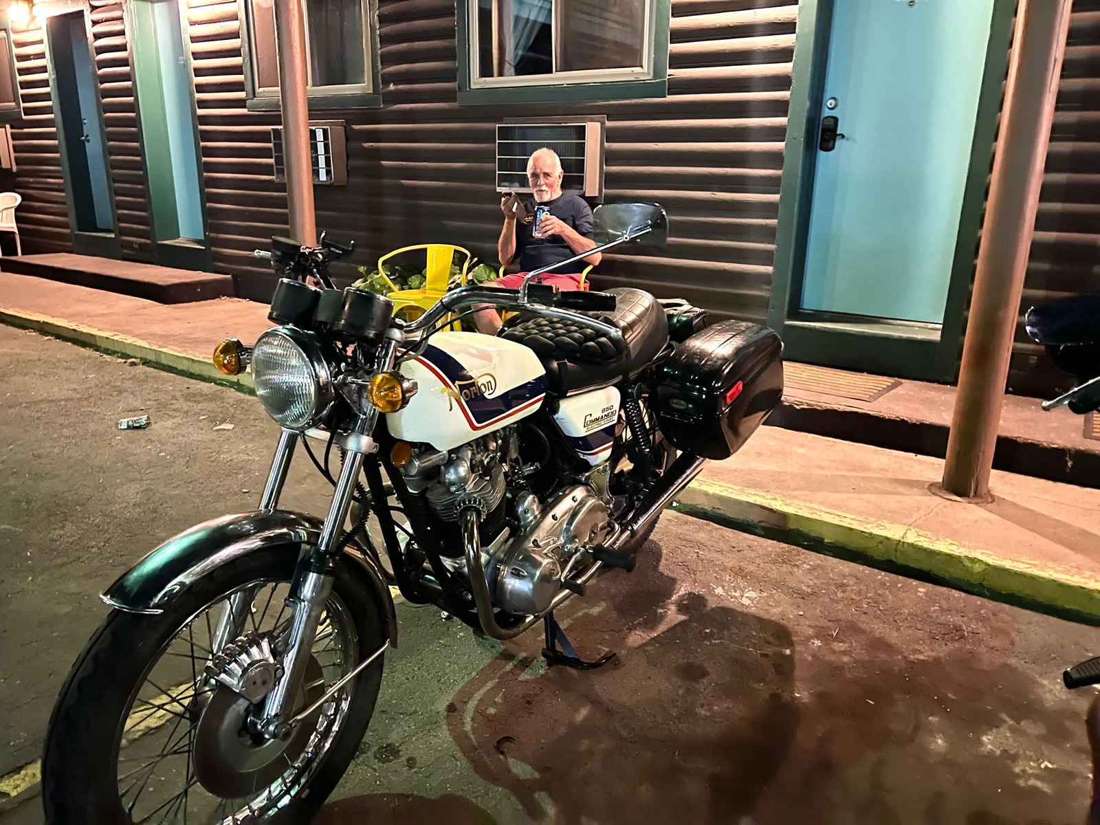 Murray visiting from NZ