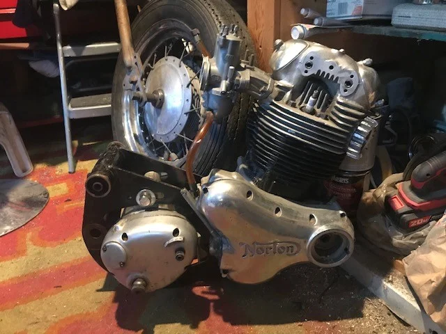 My basket shed project, '73 850 commando (2020)