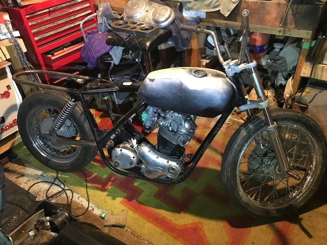 My basket shed project, '73 850 commando (2020)