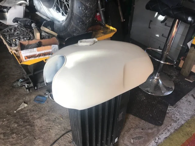 My basket shed project, '73 850 commando (2020)