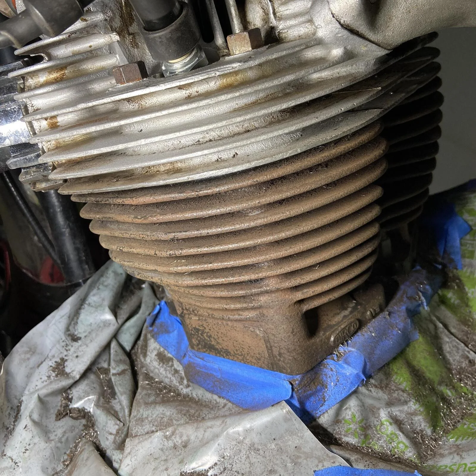 Painting Barrel In Situ