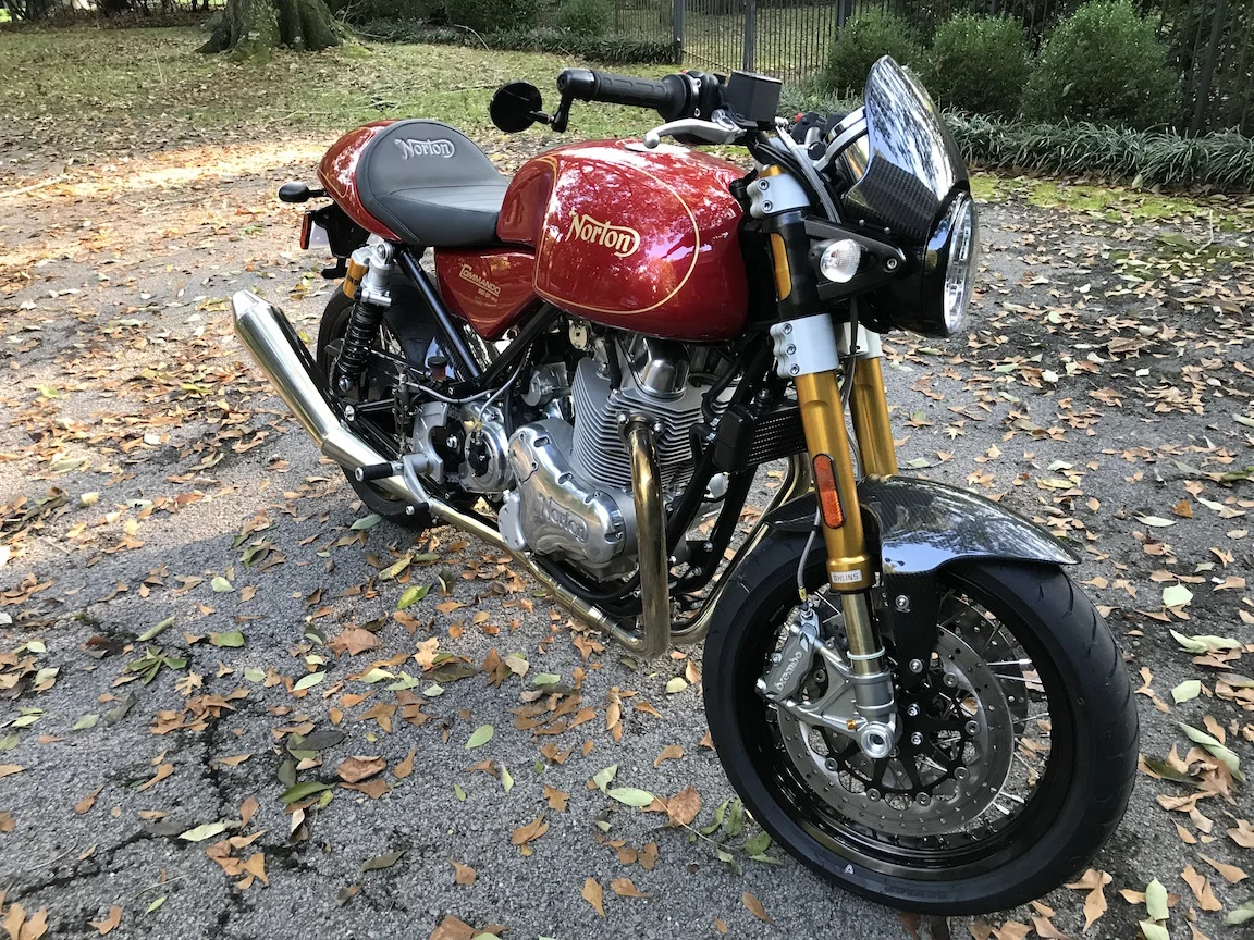 Proper British Bike in My Garage ... FINALLY!