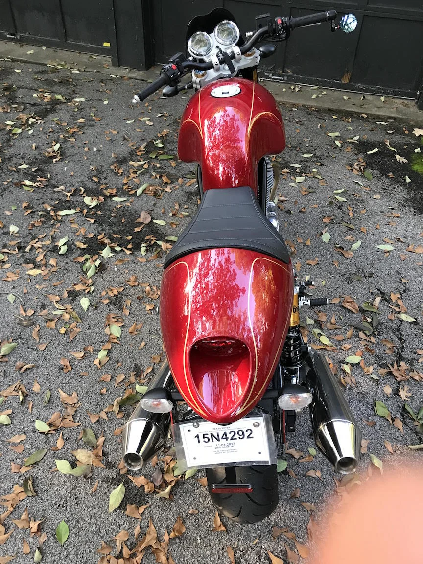 Proper British Bike in My Garage ... FINALLY!