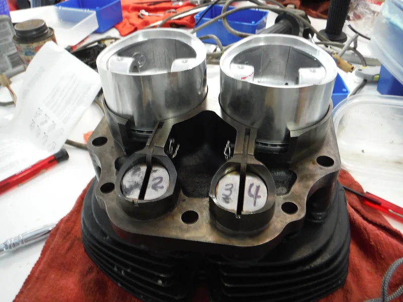 Pictures of head install procedure (2015)