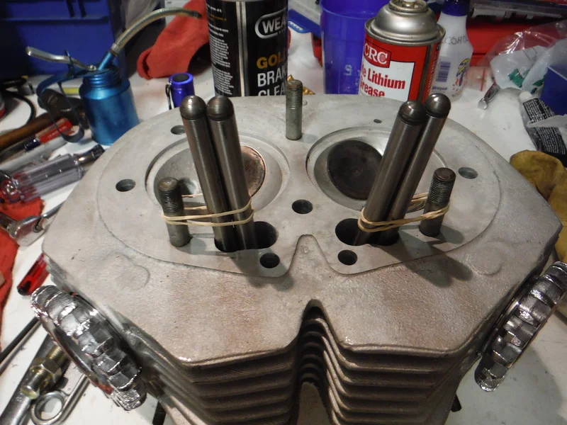 Pictures of head install procedure (2015)