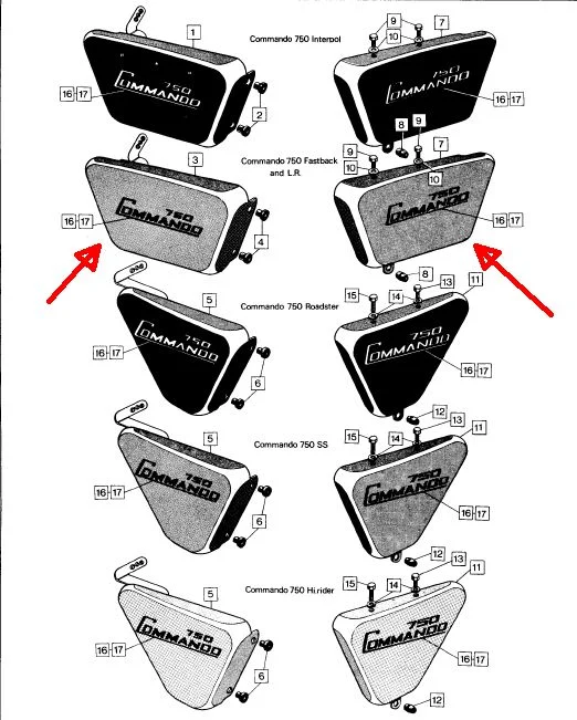 Are 1970 Fastback side covers rare?