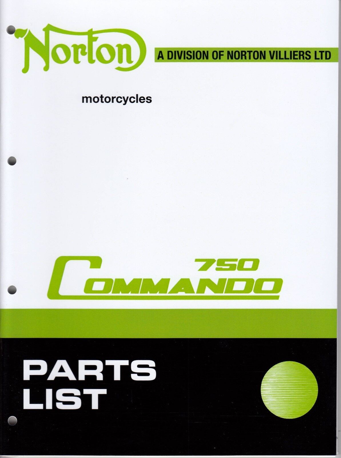 Looking for a list with illustrations of all the Commando official factory rider, workshop manuals and other? available throughout the years