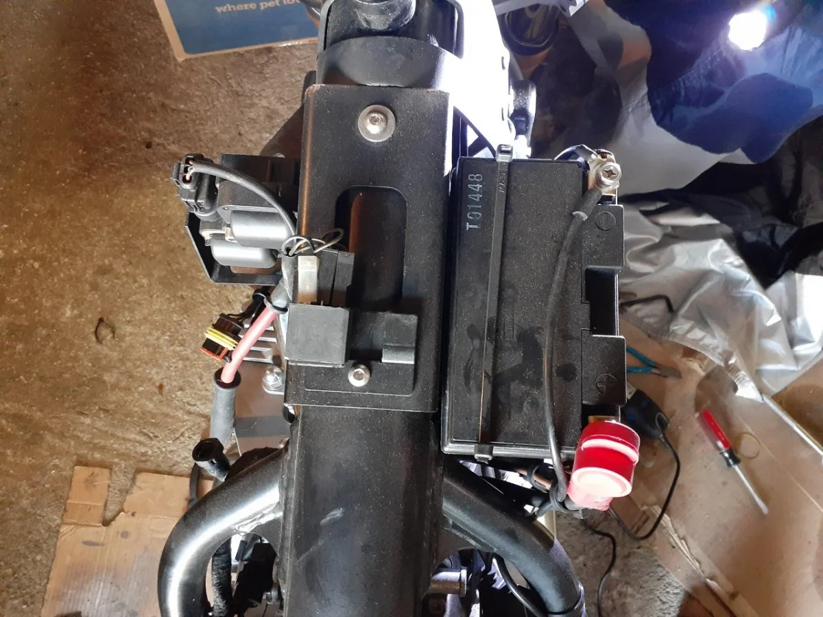 Gas tank sag