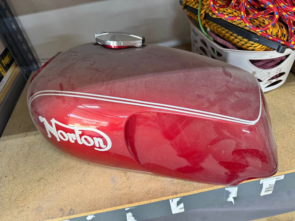 NOS Red roadster tank in Utah