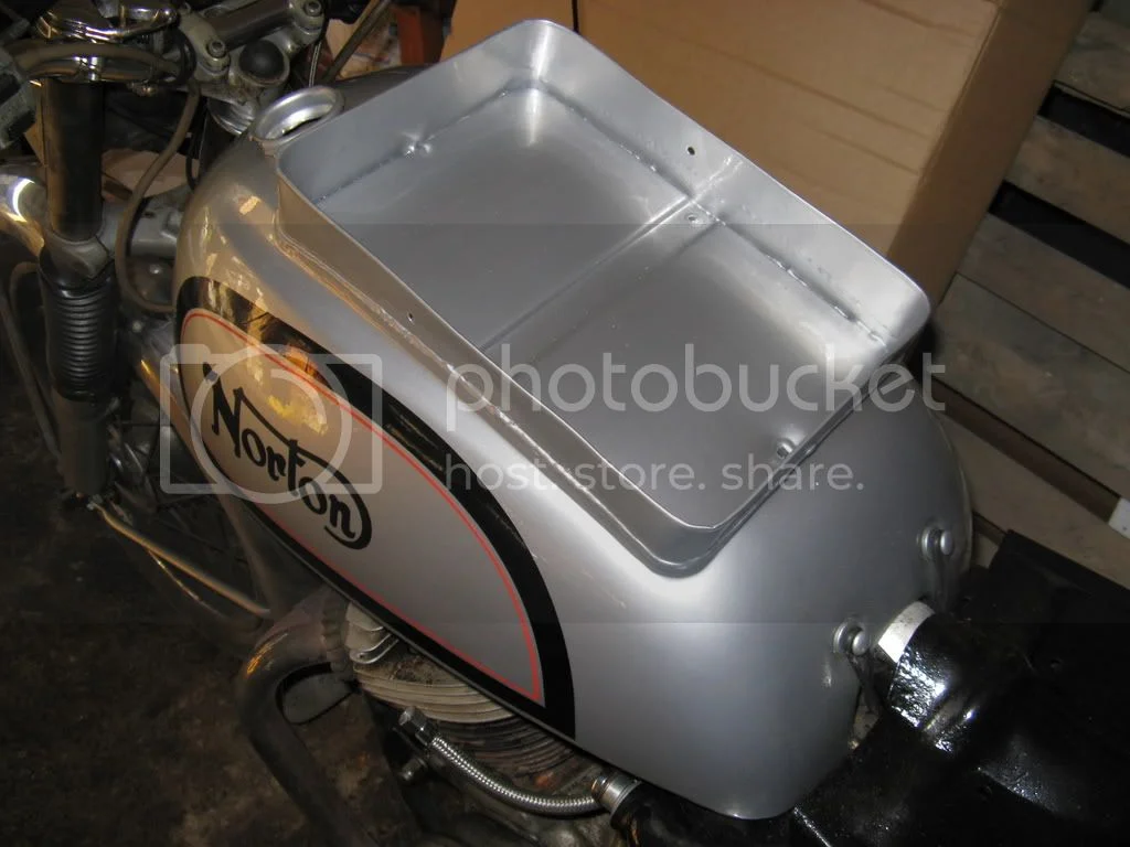 Crash damaged tank repair