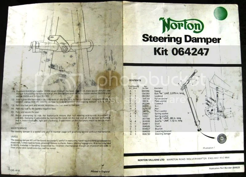 Steering Damper for Touring