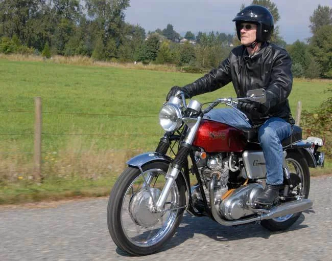 Commando S headlamp halo