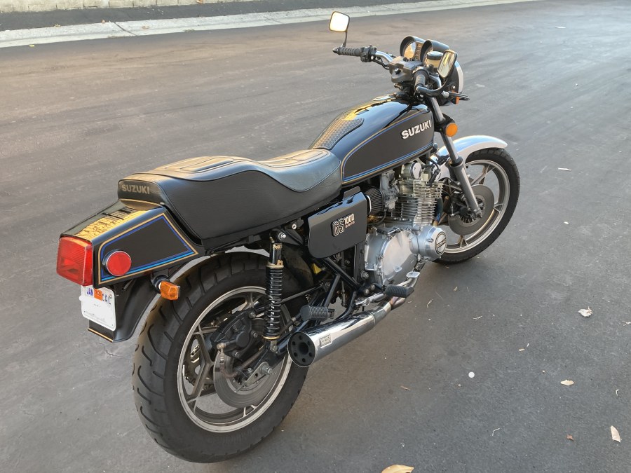 Not sure if it's a classic around here but it is to me (Suzuki GS1100E Mr. Turbo- avert your eyes if offended)