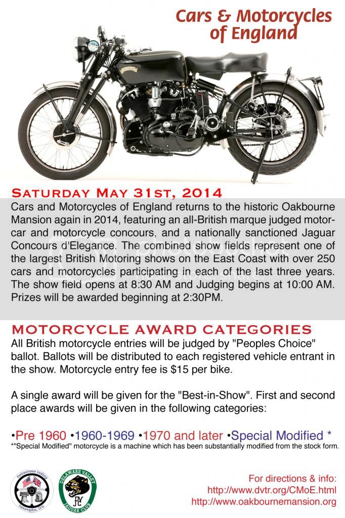 Cars & Motorcycles of England Show