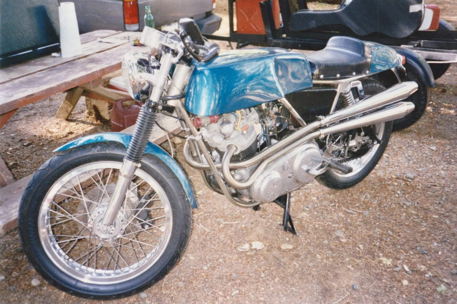 Norton Commandos from my 1990s Archive