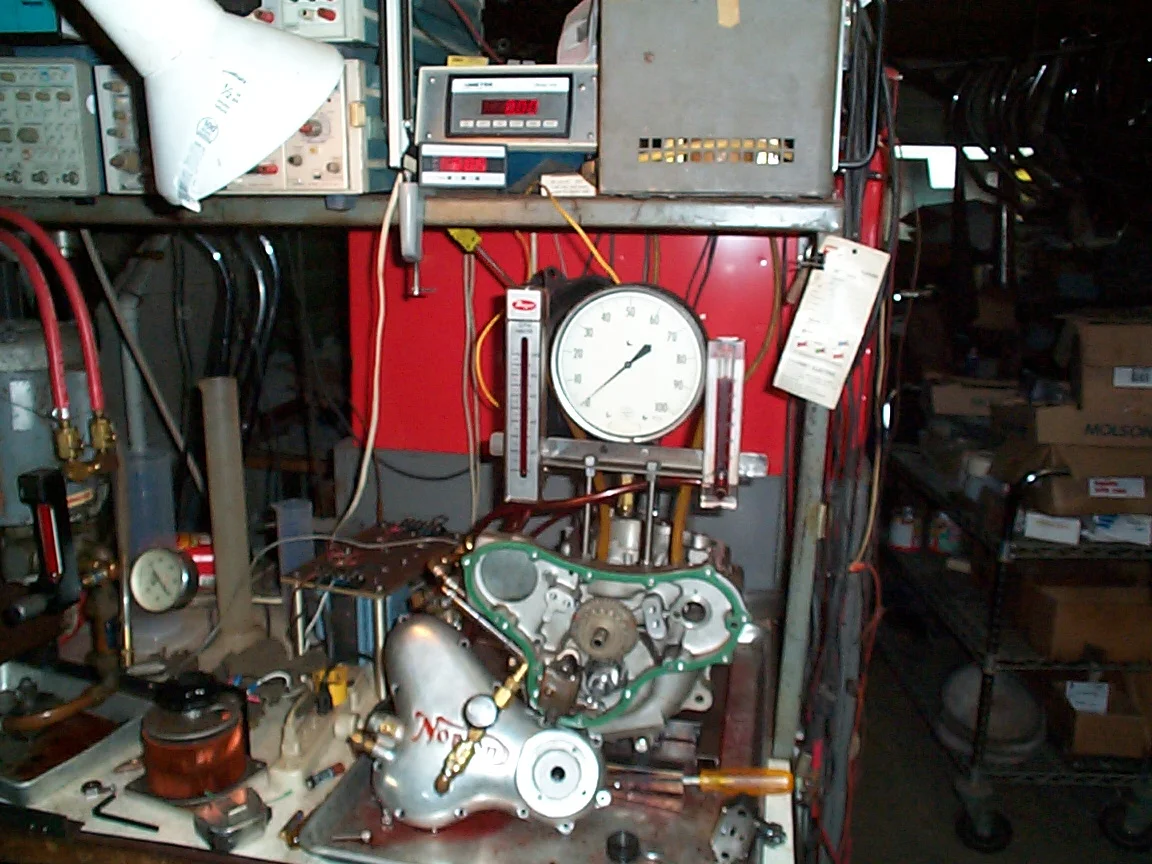 Oil pressure gauge off the dial