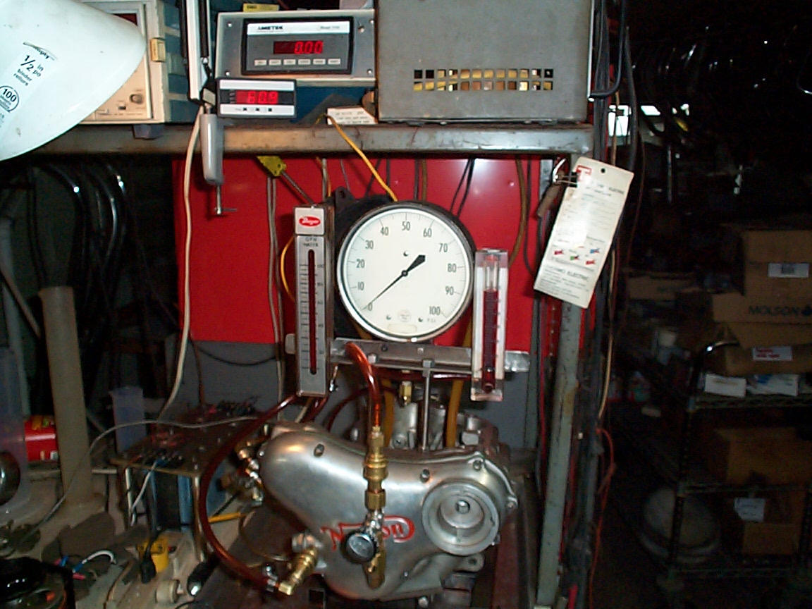 Oil pressure gauge off the dial