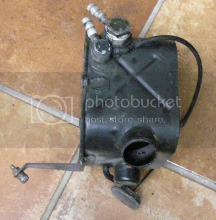 1969 / 1970 S type oil tank.