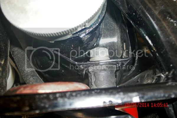 Oil tank tab broken again