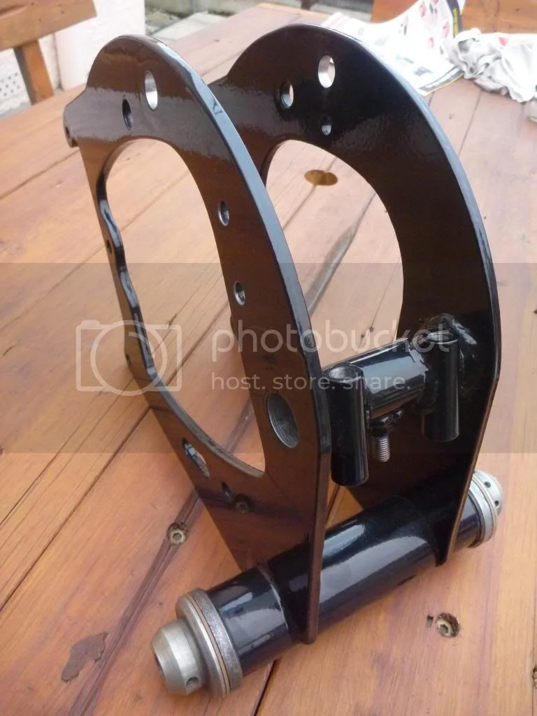 Seized Swing Arm Spindle