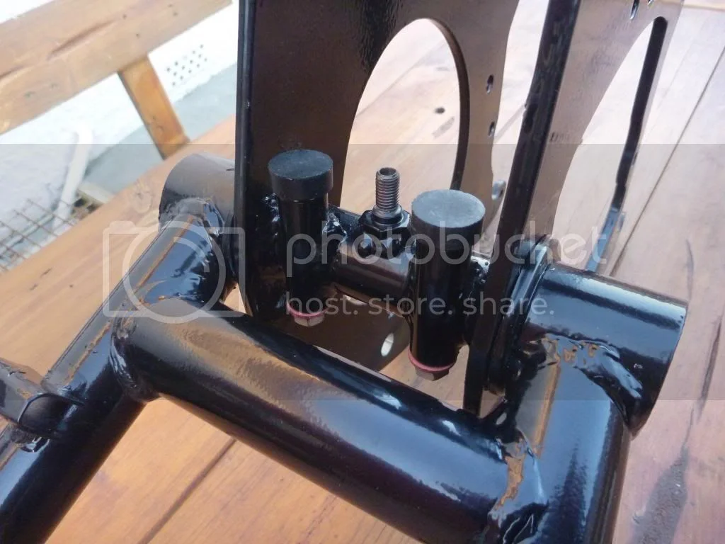 Seized Swing Arm Spindle