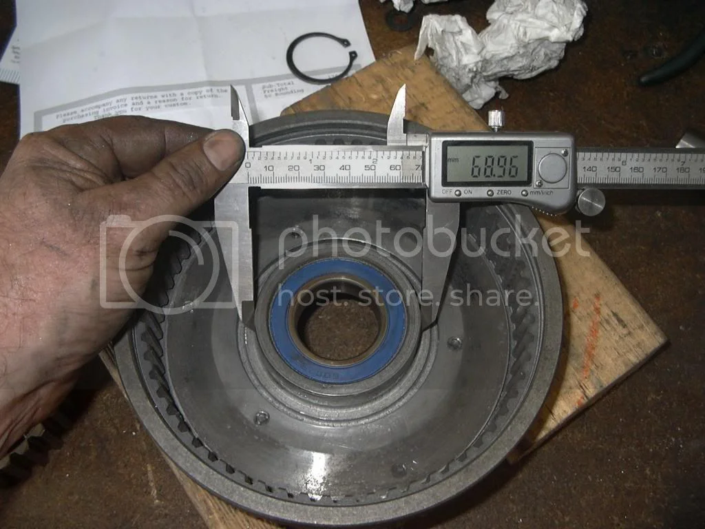 Belt Drive Centre Clearance