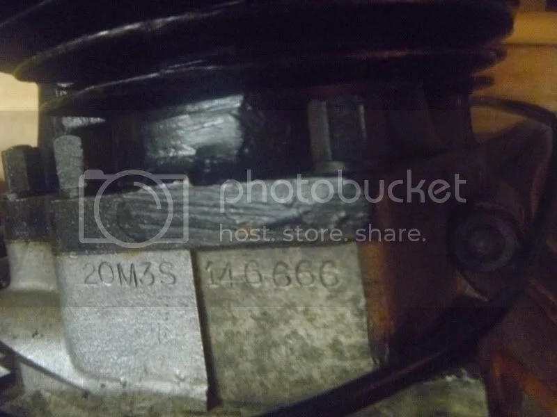 Weird Place to stamp an Engine Number