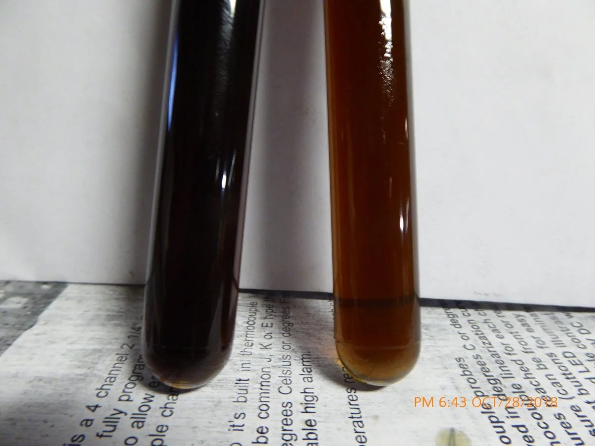 Follower scar oil tests (2018)