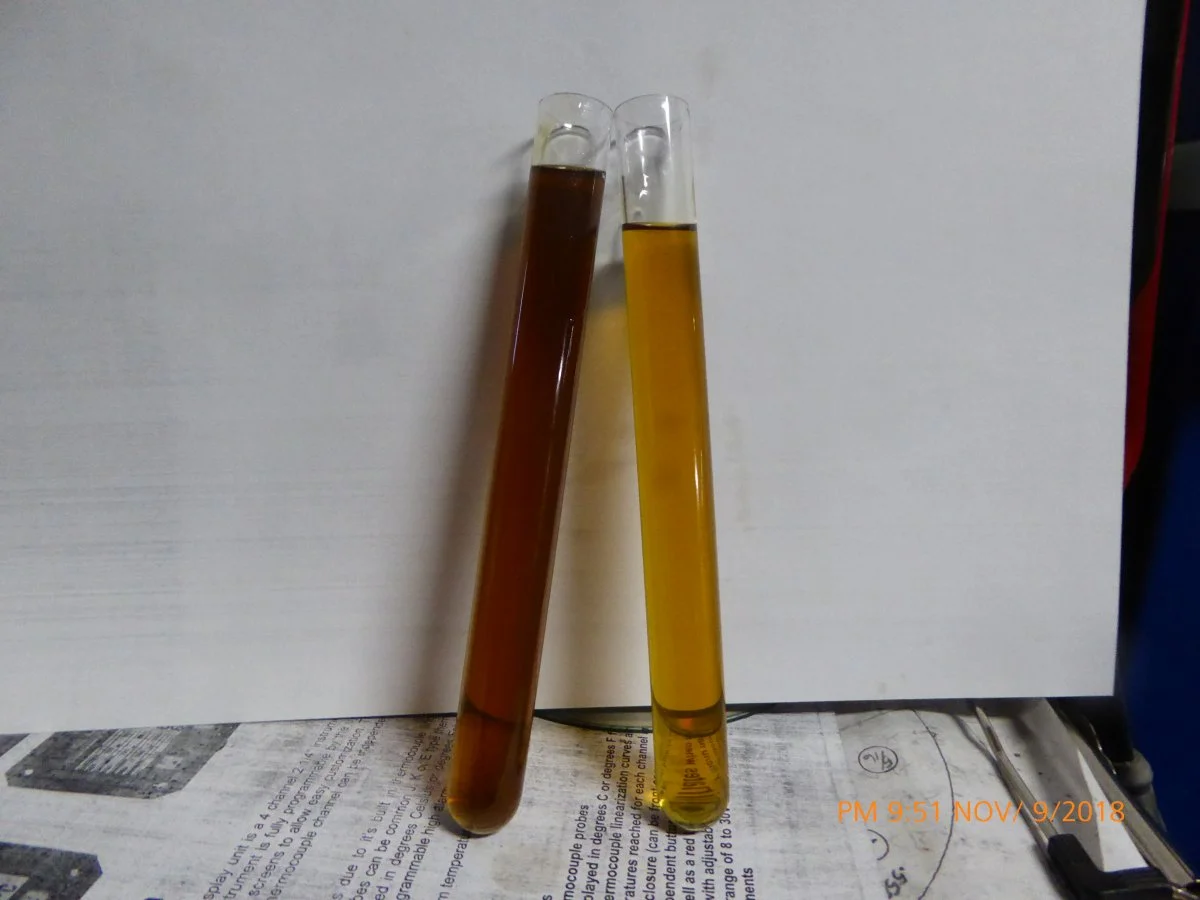 Follower scar oil tests (2018)