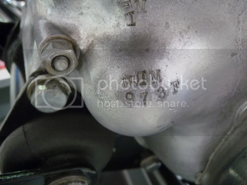 What are these 920F markings stamped into a 73 850?