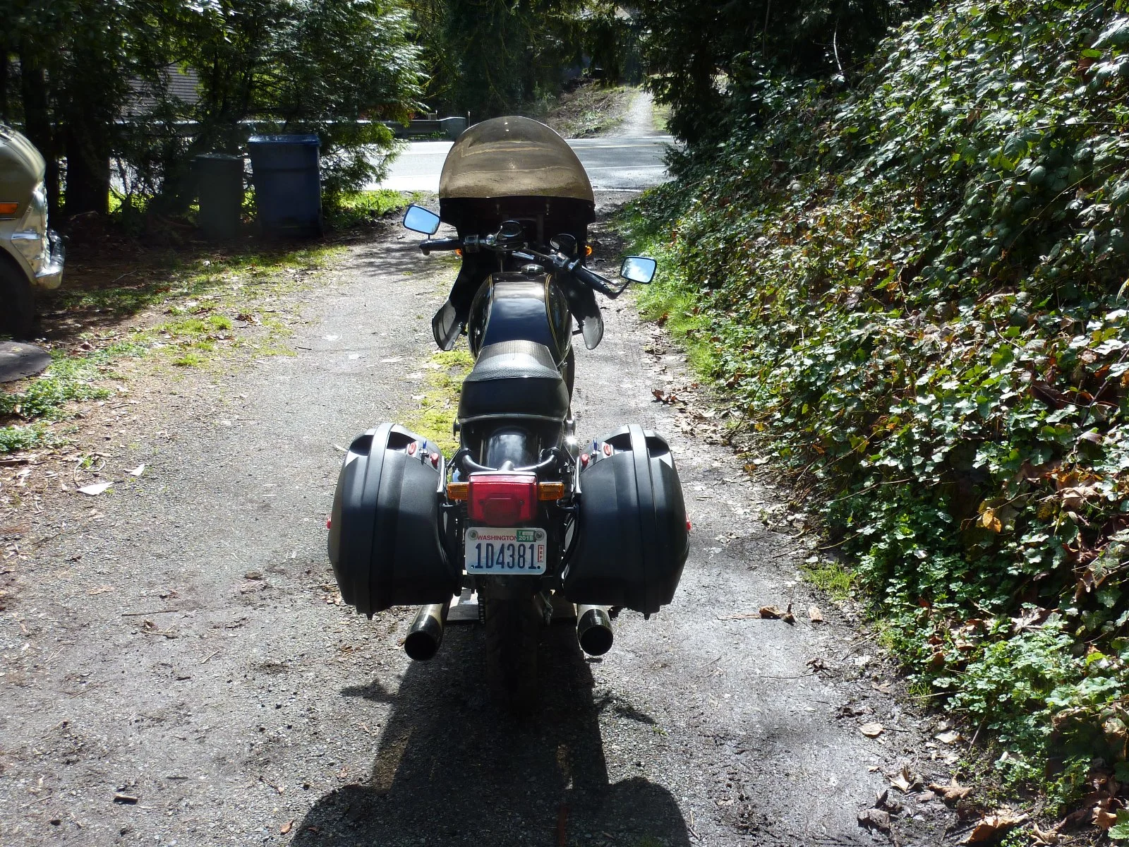 Airhead side luggage fit .