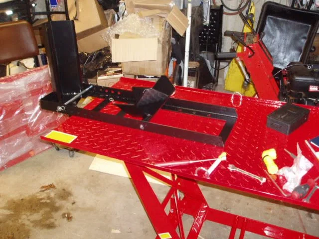 Harbor Freight Lift setup