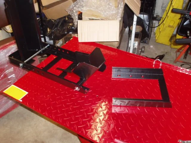 Harbor Freight Lift setup