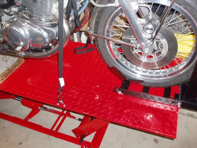 Harbor Freight Lift setup