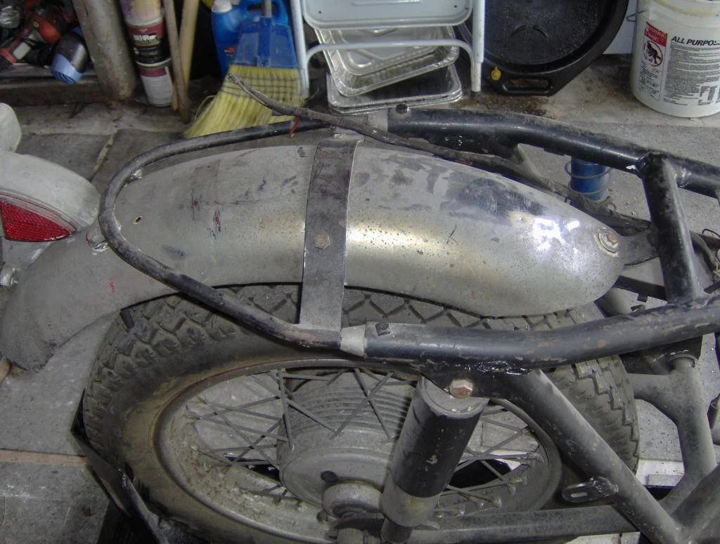 Rear steel fender: who supply?