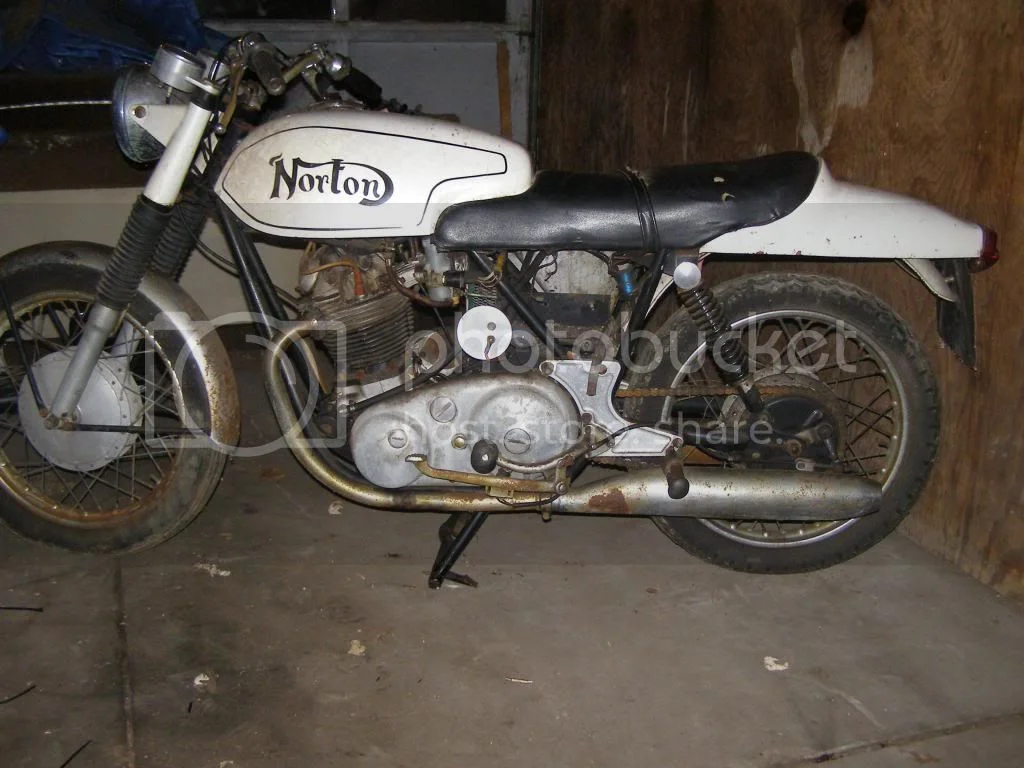 Old Norton, New to me, Winter Project