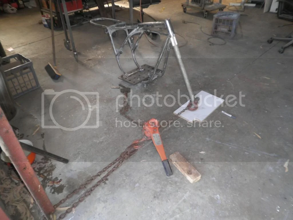 tweeking the steering head