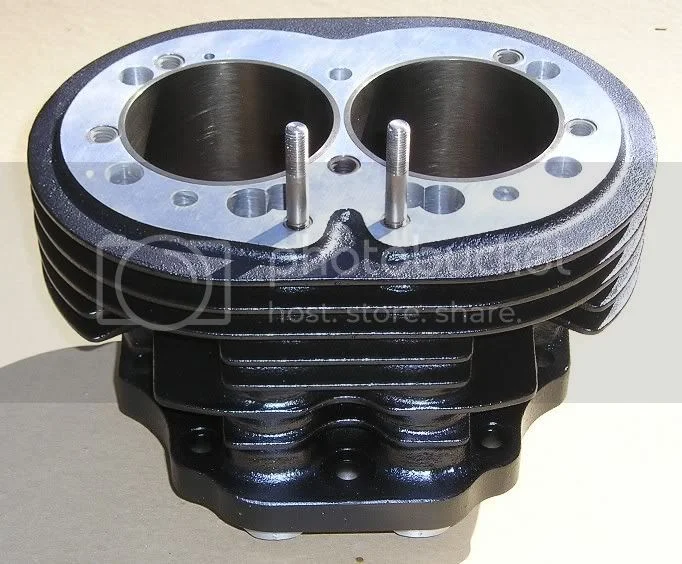 Powder coated barrel