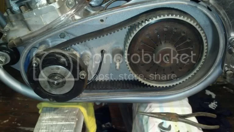 Belt drive primary finally done