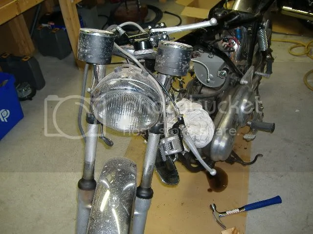 new paint, bike getting closer