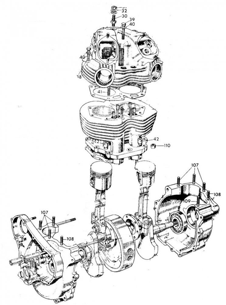 P11, P11A, 750 Ranger Engine thread