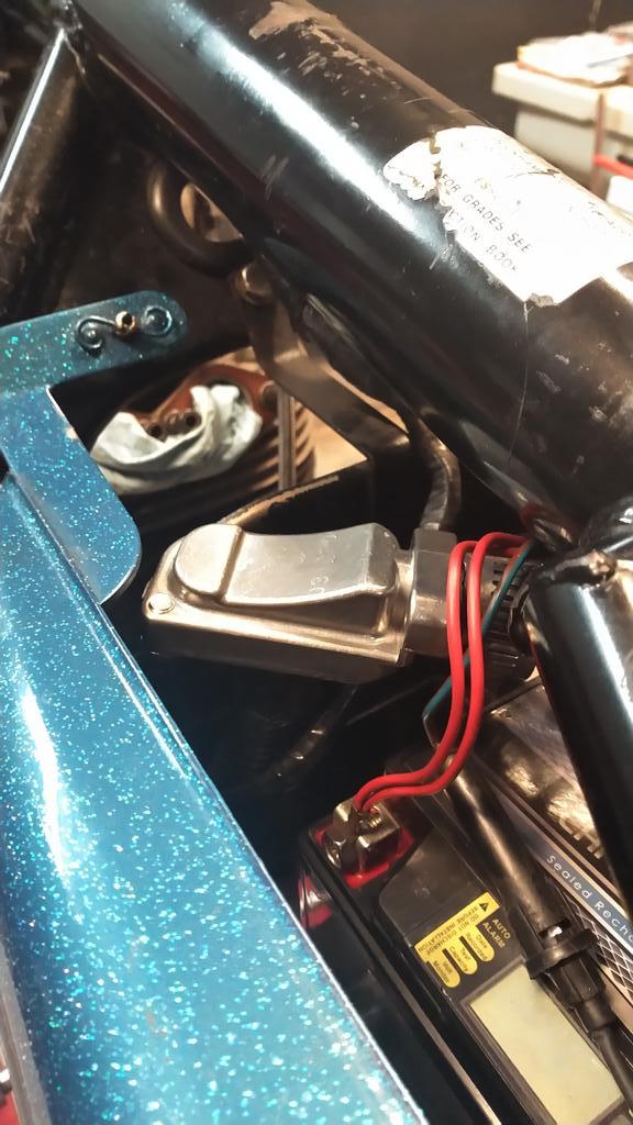 Yamaha EGR Reed Valve Breather Hack '74 MK II Completed (almost)