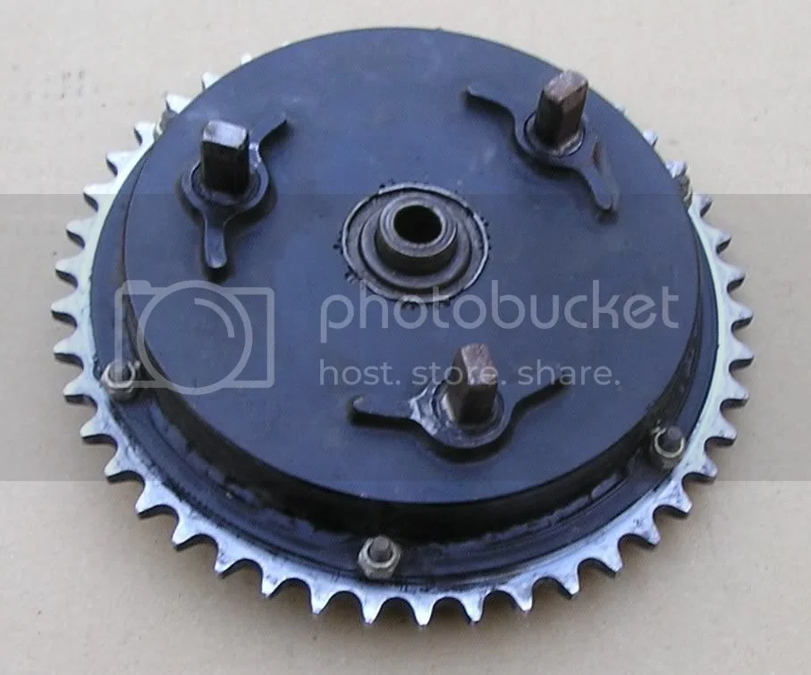 Rear sprocket/drum (2013)